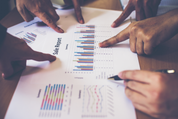 Enterprise risk assessment report and risk matrix
