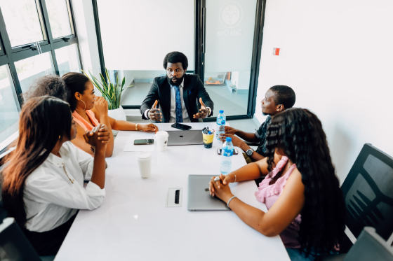 Stratify Associates consultants at work in Nairobi